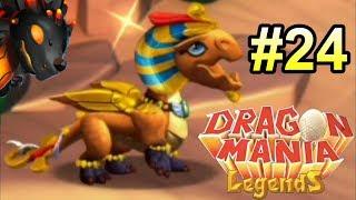 DML REBORN #24 - PHARAOH Hatching + Level 6 Fire Element Unlocked! [DML Android Gameplay Guide]