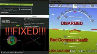 APM 2.8 Bad compass health Hardware Problem |FIXED|  No dots appearing in Mission Planner