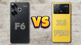 POCO F6 VS POCO X6 PRO | FULL COMPARISON 