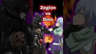 Dino fought against Zegion #anime #tensura #rimuru