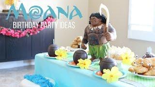 Disney Moana Birthday Party