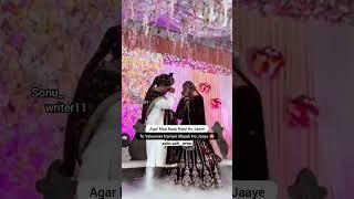 ager ️ma baap razi ho jaye to yakeenan hamari shadi ho jaye Love️ Husband wife romantic status