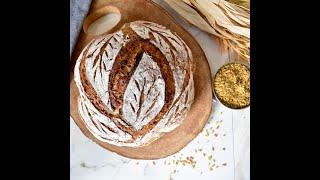 Freekeh Thyme  Sourdough Bread