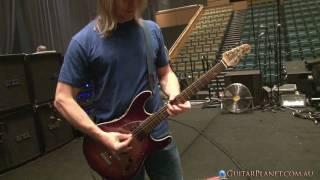 Steve Morse demos his Ernie Ball Music Man Y2D