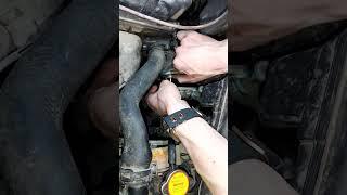 החלפת תרמוסטט מיצובישי לנסר thermostat replacement Mitsubishi lancer