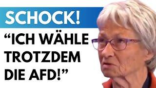 Moderator fassungslos: Mut-Oma sprengt Anti-AfD-Sendung in der ARD!