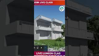 Lumion Exterior Live Class Students-#viral #cadd #cad #interiordesign #viralvideo #interiordesign #d