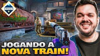 A VOLTA DA TRAIN! GAULES JOGANDO PELA PRIMEIRA VEZ A TRAIN NO CS2!