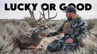 Lucky or Good - Utah Late Season Mule Deer Hunt