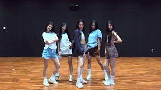 [Mirrored] 뉴진스(NewJeans)-Attention(어텐션) 안무영상 안무 거울모드(Dance Practice Mirrored)