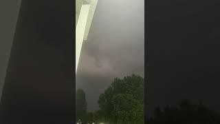 Elevated Supercell Thunderstorm Cluster in Bloomington, IN