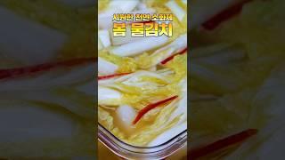 요리 초보도 100% 성공하는 봄 물김치