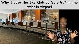 Delta Sky Club Atlanta Review | Airport Lounge by Gate A17