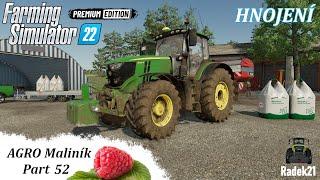 HNOJENÍ ŘEPKY S JELENEM!!! | AGRO Maliník | Zielonka | Farming Simulator 22 CZ/SK #52