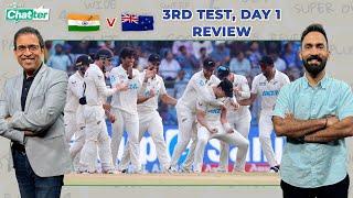 Cricbuzz Chatter: Harsha Bhogle & Dinesh Karthik review Day 1 of 3rd India v New Zealand Test