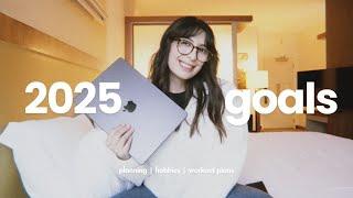 Plan With Me for 2025  yearly goals, finances, new hobbies, youtube & content planning with notion