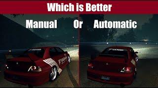 Manual VS Auto | NFSU2 Comparison | carXverse