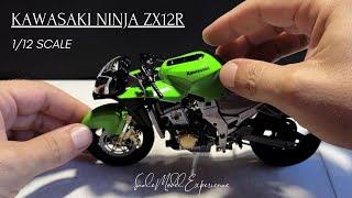 Unviling Tamiya 1/12 Scale Kawasaki Ninja ZX 12R modelkit