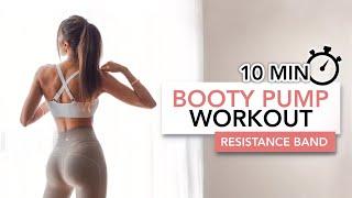 10 MIN BOOTY PUMP (Resistance Band) | Kalça Büyütme Egzersizleri (Direnç Lastiği) | Eylem Abaci