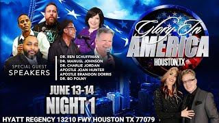 Glory In America Houston Night 1 - Dr. Brett & Marianne Watson & "ALL THE SPEAKERS!"