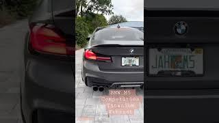 Bmw M5 Competition Exhaust Titanium