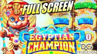 NEW OMG Big Comeback Win Egyptian Aztec Champion Slot Casino Las Vegas Unlocked Full Screen AGS