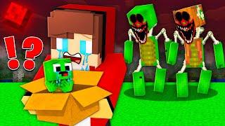 JJ Save Baby Mikey From SCARY PARENTS EVIL in Minecraft Maizen!