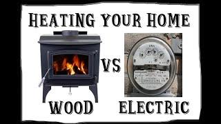 Heating Your Home With Wood vs Electric