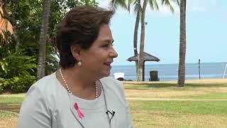UN Climate Change Conferences, Interview Executive Secretary Ms. Patricia Espinosa, Roland K. Jahnke