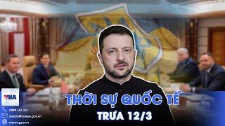 Thời sự Quốc tế trưa 12/3. Ukraine đồng ý ngừng bắn 30 ngày; Houthi tấn công tàu Israel - VNA