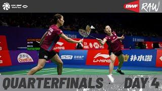 LI-NING China Masters 2024 | Day 4 | Court 3 | Quarterfinals | Session 2