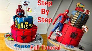 Spiderman Birthday Cake | Spiderman Cake | Spiderman Theme Birthday Cake | Cake Calorie