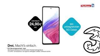 Unbegrenzte 5G Daten von Drei: lass dich vom Hartlauer Handy-Profi beraten!