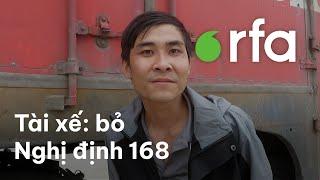 Tài xế mong muốn “bỏ Nghị định 168”