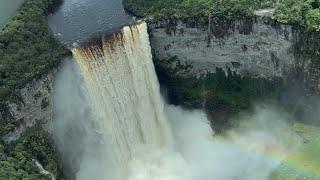 A trip to the Kaiteur Waterfalls in Guyana l ICC T20 World Cup 2024