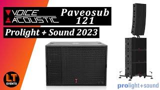 Der erste 21'' Subwoofer von Voice Acoustic! | Paveosub-121 | Prolight +Produktvideo Soound 2023