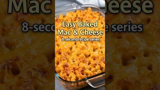 What's for Dinner? This quick, easy Mac & Cheese! #macncheese #foodlovers #8secondrecipes #foodniche