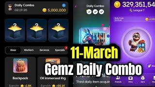 Gemz Daily Combo 11 March | Gemz Daily Code 11 March | Daily Combo Today