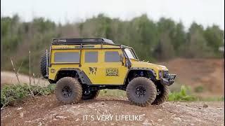 NEW RC Car HB ZP1001 1/10 4WD Off-Road Truck Rock Crawler LED Light RTR Off-Road Truck Toys