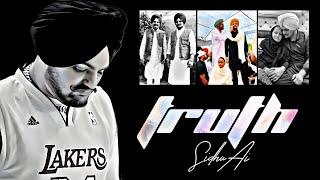 TRUTH | SIDHU MOOSE | Sidhu Ai | Sidhu Moosewala New Punjabi song 2024 | Latest Punjabi songs 2024