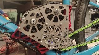 DIY Electric Bike Conversion from Heavylift Drone Motors