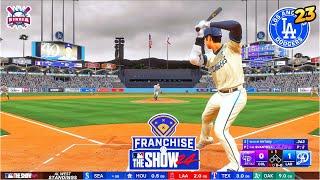 MLB The Show 24 Los Angeles Dodgers vs Colorado Rockies | Shohei Ohtani 3 HR - Franchise #23 PS5 4K