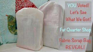  NEW  Fat Quarter Shop FABRIC SCRAP BUNDLE | Surprise Reveal No. 11