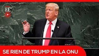 Las risas que provocó Trump en la Asamblea General de la ONU  | El Espectador