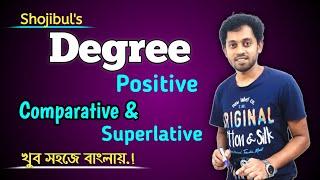 Degree Changing| Positive Comparative Superlative| Comparison Of Adjectives| Shojibul's English Care