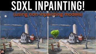 BrushNet SDXL and PowerPaintV2 = InPaint With Any Model in ComfyUI