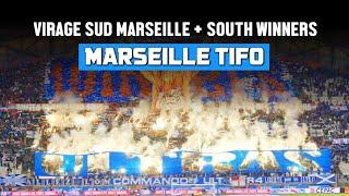 Tifo Virage Sud Marseille Ultras | Olympique Marseille - Strasbourg 2:2 | Ligue 1 (12.03.23)