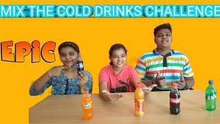 MIX THE COLD DRINKS CHALLENGE|GUJJU FOODIES|