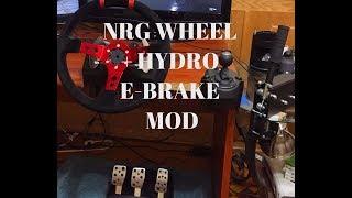 NRG WHEEL ON LOGITECH G920/G29/G27/G25 MOD + DIMSIM E-BRAKE TEST