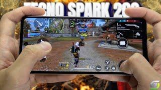 TECNO SPARK 20C test game Free Fire Mobile | Helio G36